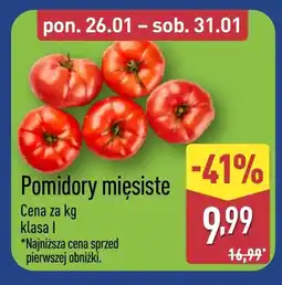ALDI Pomidory oferta