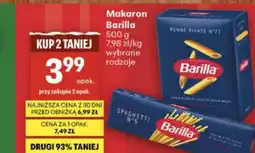 Delikatesy Centrum Makaron Barilla oferta