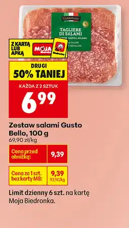 Biedronka Salami Gusto Bello oferta