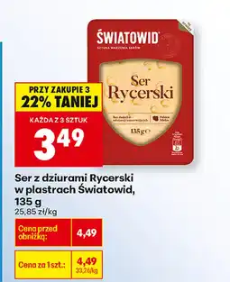 Biedronka Ser Światowid oferta