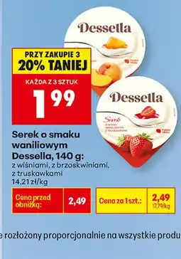 Biedronka Serek Dessella oferta