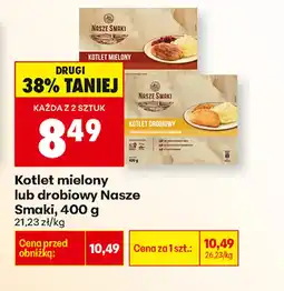 Biedronka Kotlet mielony Nasze Smaki oferta