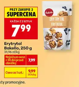 Biedronka Erytrytol Bakello oferta
