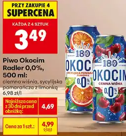 Biedronka Piwo Okocim oferta