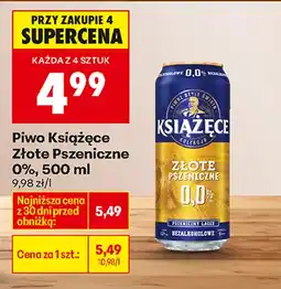 Biedronka Piwo Książęce oferta
