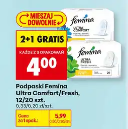 Biedronka Podpaski Femina oferta