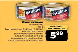 Netto Konserwa mięsna Krakus oferta