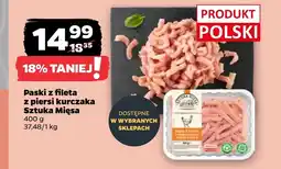 Netto Paski z fileta z kurczaka Sztuka Mięsa oferta