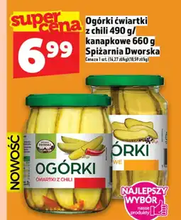 Topaz Ogórki Śpiżarnia Dworska oferta