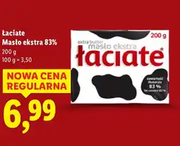 Lidl Masło Łaciate oferta