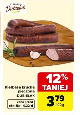 Carrefour Market Kiełbasa Dubielak oferta