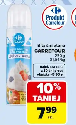 Carrefour Market Bita śmietana Carrefour oferta