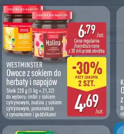 ALDI Westminster Owoce z sokiem do herbaty i napojów oferta