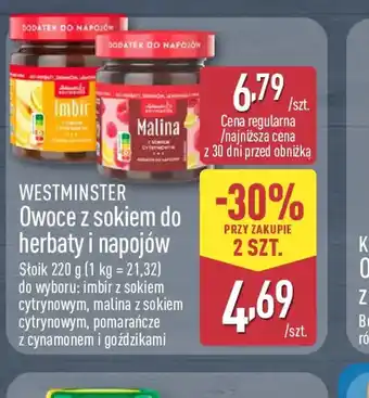 ALDI Westminster Owoce z sokiem do herbaty i napojów oferta