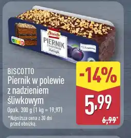 ALDI Biscotto Piernik śliwkowy oferta