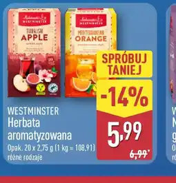 ALDI Westminster Herbata aromatyzowana oferta