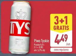 ALDI Piwo Tyskie oferta