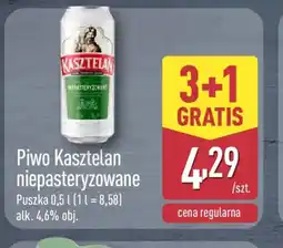 ALDI Piwo Kasztelan niepasteryzowane oferta