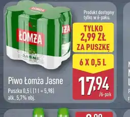 ALDI Lomża Piwo Jasne oferta