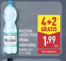 ALDI Muszyna Skarb Zycia Woda mineralna oferta
