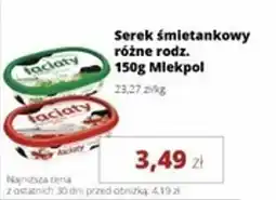 Torimpex Serek śmietankowy Mlekpol oferta