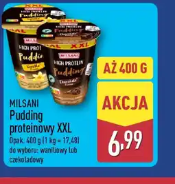 ALDI Milsani Pudding proteinowy XXL oferta