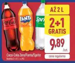 ALDI Coca-Cola Zero/Fanta/Sprite oferta