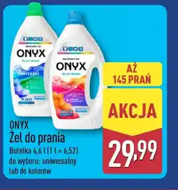 ALDI Onyx żel do prania oferta
