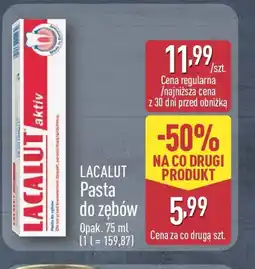 ALDI Lacalut Pasta do zębów oferta