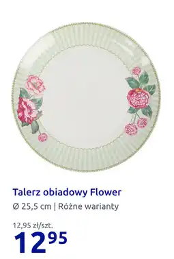 Action Talerz obiadowy Flower oferta