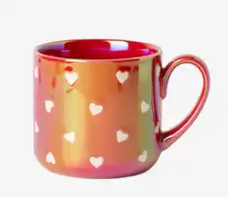 Pepco Kubek w serduszka czerwony oferta