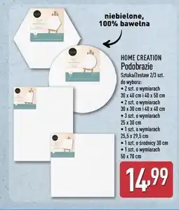 ALDI HOME CREATION Podobrazie oferta
