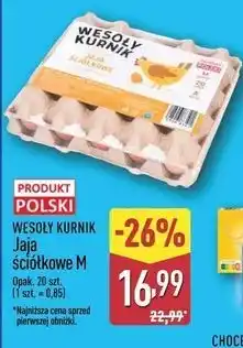 ALDI Jaja ściółkowe M Wesoły Kurnik 20 szt oferta