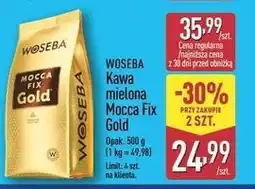 ALDI Woseba Kawa mielona Mocca Fix Gold (przy zakupie 2 szt.) oferta