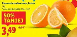 Lidl Pomarańcze deserowe, luzem oferta