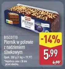 ALDI BISCOTTO Piernik w polewie z nadzieniem śliwkowym oferta