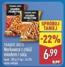 ALDI TRADER JOE'S Nerkowce z chili / miodem i solą oferta