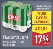 ALDI Piwo Łomża Jasne oferta