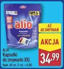 ALDI ALIO Kapsułki do zmywarki XXL 60 szt oferta