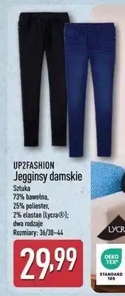ALDI UP2FASHION Jegginsy damskie oferta