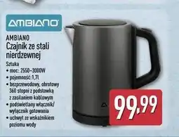 ALDI AMBIANO Czajnik ze stali nierdzewnej oferta