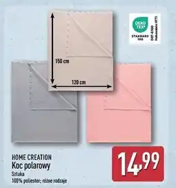 ALDI HOME CREATION Koc polarowy oferta