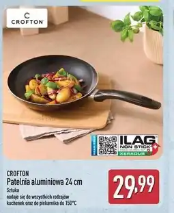 ALDI CROFTON Patelnia aluminiowa 24 cm oferta