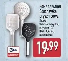 ALDI HOME CREATION Słuchawka prysznicowa oferta