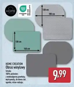 ALDI HOME CREATION Obrus winylowy oferta