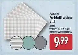 ALDI CROFTON Podkładki zestaw, 6 szt oferta