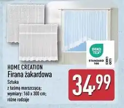 ALDI HOME CREATION Firana żakardowa oferta