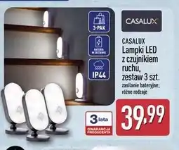 ALDI CASALUX Lampki LED z czujnikiem ruchu, zestaw 3 szt oferta