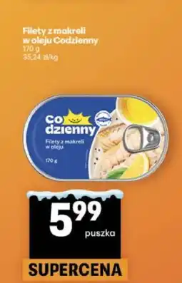 Delikatesy Centrum Filety z makreli w oleju Codzienny oferta