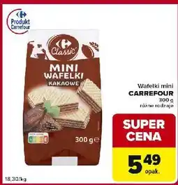 Globi Wafelki kakaowe Carrefour oferta